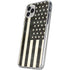 Black & White USA Flag iPhone 11 Pro Clear Case