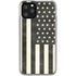 Black & White USA Flag iPhone 11 Pro Clear Case