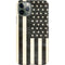 Black & White USA Flag iPhone 11 Pro Lite Case