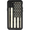 Black & White USA Flag iPhone 11 Pro Max Waterproof Case