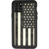 Black & White USA Flag iPhone 11 Pro Max Waterproof Case