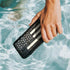 Black & White USA Flag iPhone 11 Pro Waterproof Case