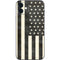 Black & White USA Flag iPhone 12 Mini Skin
