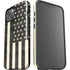 Black & White USA Flag iPhone 13 Impact Case