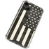 Black & White USA Flag iPhone 13 Mini Clear Case
