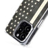 Black & White USA Flag iPhone 13 Pro MagSafe Case