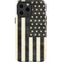 Black & White USA Flag iPhone 13 Pro Max Impact Case