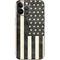 Black & White USA Flag iPhone 13 Pro Max Skin
