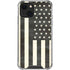 Black & White USA Flag iPhone 14 Clear Case