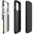 Black & White USA Flag iPhone 15 Plus Impact Case