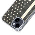 Black & White USA Flag iPhone 15 Plus MagSafe Case