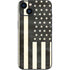 Black & White USA Flag iPhone 14 Plus Skin