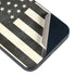 Black & White USA Flag iPhone 15 Plus Skin