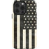 Black & White USA Flag iPhone 15 Pro Impact Case