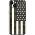 Black & White USA Flag iPhone 14 Skin