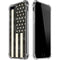 Black & White USA Flag iPhone 7/8 Plus Clear Case