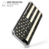 Black & White USA Flag iPhone 7/8 Plus Clear Case