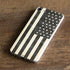 Black & White USA Flag iPhone 8 Skin