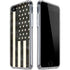 Black & White USA Flag iPhone SE (2nd & 3rd Gen) Clear Case