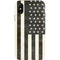 Black & White USA Flag iPhone X Pro Case