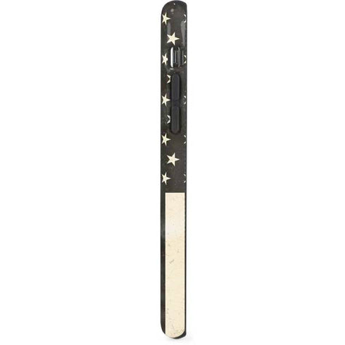 Black & White USA Flag iPhone X Pro Case