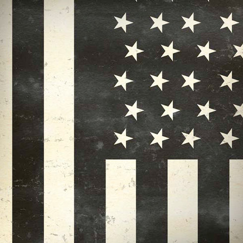 Black & White USA Flag iPhone X Pro Case