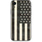Black & White USA Flag iPhone XR Skin