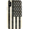 Black & White USA Flag iPhone XS Pro Case