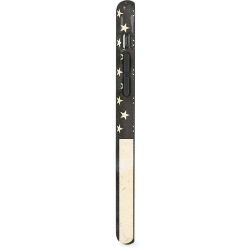 Black & White USA Flag iPhone XS Pro Case