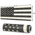 Black & White USA Flag Gaming Mouse Pad