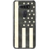 Black & White USA Flag LG K51/Q51 Clear Case