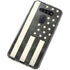 Black & White USA Flag LG K51/Q51 Clear Case
