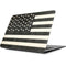 Black & White USA Flag Apple MacBook Skin