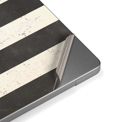 Black & White USA Flag MacBook Pro 14in (2021-24) Skin