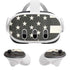 Black & White USA Flag Meta Quest 3 Skin