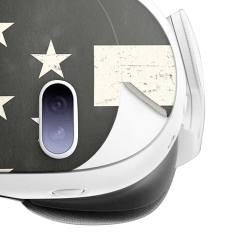 Black & White USA Flag Meta Quest 3 Skin