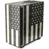 Black & White USA Flag NZXT H510 Compact ATX Mid-Tower Case Skin