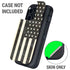 Black & White USA Flag Otterbox Defender iPhone Skin