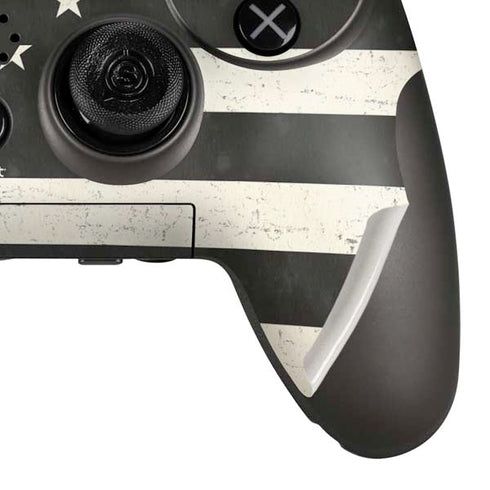 Black & White USA Flag PlayStation Scuf Vantage 2 Controller Skin