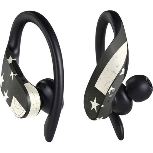 Black & White USA Flag PowerBeats Pro Skin