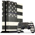 Black & White USA Flag PS4 Console and Controller Bundle Skin