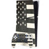 Black & White USA Flag PS5 Slim Digital Edition Console Skin