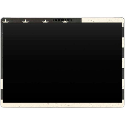 Black & White USA Flag Surface Pro 8 Skin