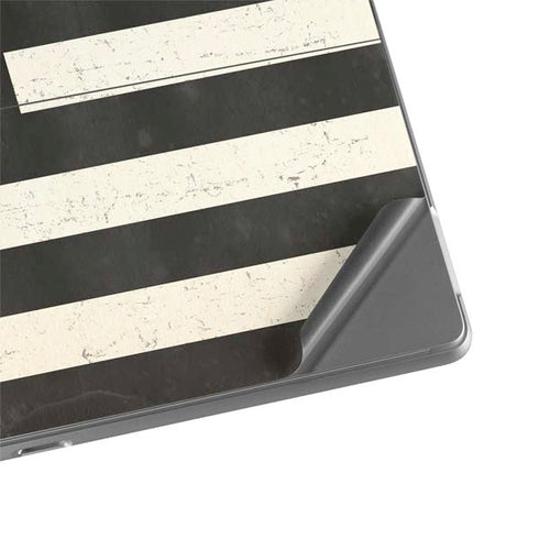 Black & White USA Flag Surface Pro 8 Skin