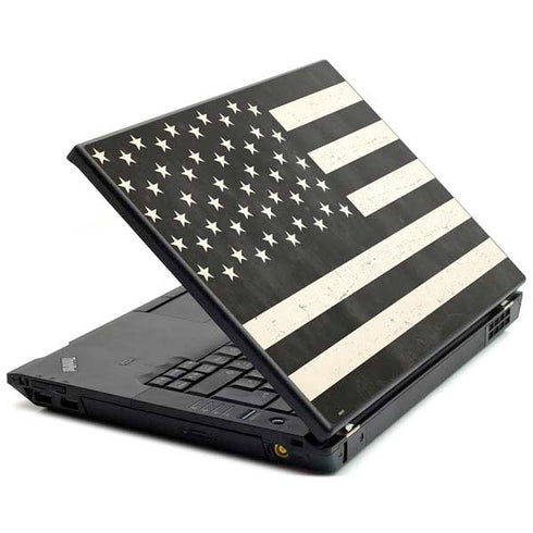 Black & White USA Flag T440s Skin
