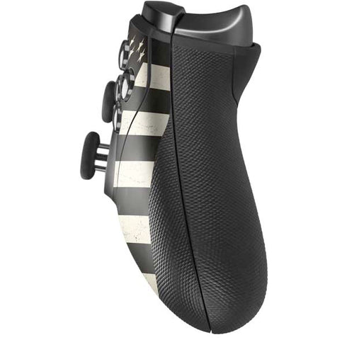 Black & White USA Flag Xbox Elite Wireless Controller Series 2 Skin