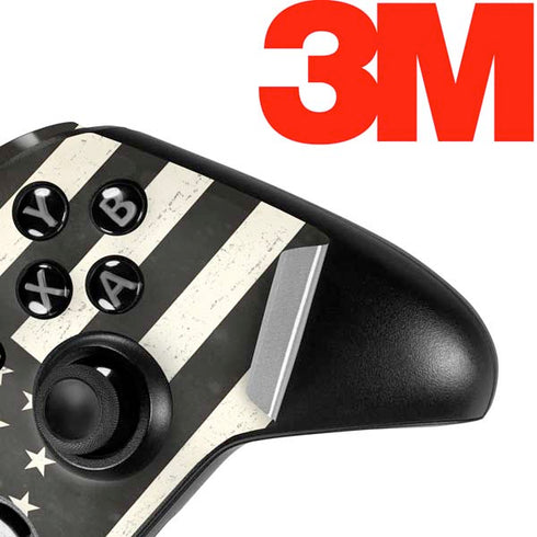 Black & White USA Flag Xbox One Elite Controller Skin