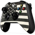 Black & White USA Flag Xbox One X Controller Skin