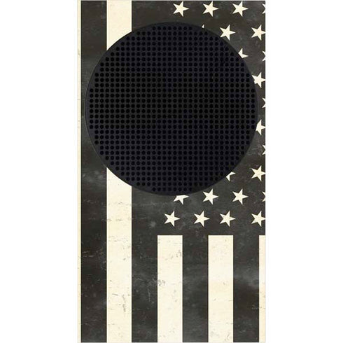 Black & White USA Flag Xbox Series S Skins