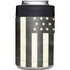 Black & White USA Flag Yeti Colster Can Insulator Skin